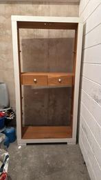 Vitrine kast Opknapper, Huis en Inrichting, Kasten | Vitrinekasten, Ophalen, Gebruikt, Minder dan 25 cm, Met deur(en)