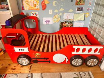 Brandweerauto kinderbed – in uitstekende staat beschikbaar voor biedingen
