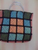 Gehaakte tas, Sieraden, Tassen en Uiterlijk, Tassen | Damestassen, Ophalen of Verzenden, Nieuw, Overige kleuren, Handtas