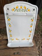 Brocante, Frans lepelrek "cuisiniere "gebloemd, Ophalen of Verzenden