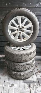 Winterbanden met Velgen - Mazda, Ophalen, Gebruikt, 16 inch, Banden en Velgen