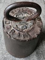 25 kg gietijzeren gewicht met handvat, Antiek en Kunst, Antiek | Gereedschap en Instrumenten, Ophalen of Verzenden