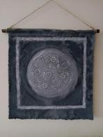 Wanddoek, wanddecoratie, kalkdoek, handgemaakt, Ophalen of Verzenden, Nieuw