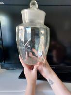 Glazen pot venz stolp vintage, Huis en Inrichting, Woonaccessoires | Stolpen, Ophalen, Gebruikt