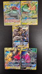 Tag Team Pokemon kaarten, Hobby en Vrije tijd, Verzamelkaartspellen | Pokémon, Ophalen of Verzenden, Zo goed als nieuw, Meerdere kaarten