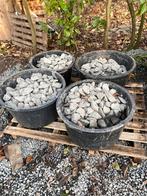 Breukstenen Basalt 56-75mm, Zo goed als nieuw, Split, Basalt, Antraciet