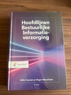 Hoofdlijnen bestuurlijke informatieverzorging, Roger Meuwissen; Eddy Vaassen, Ophalen of Verzenden, Management, Zo goed als nieuw