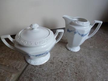 Suiker en melk setje Maria Rosenkante Blau Rosenthal beschikbaar voor biedingen