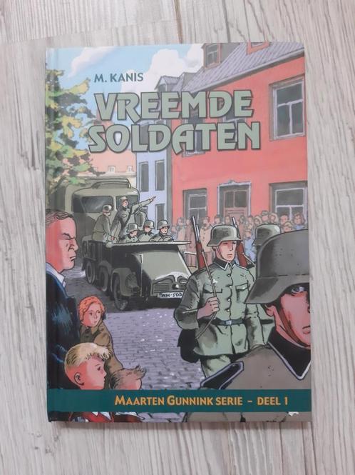 M. Kanis - Vreemde soldaten Maarten Gunnink serie, Boeken, Kinderboeken | Jeugd | 10 tot 12 jaar, Nieuw, Ophalen of Verzenden