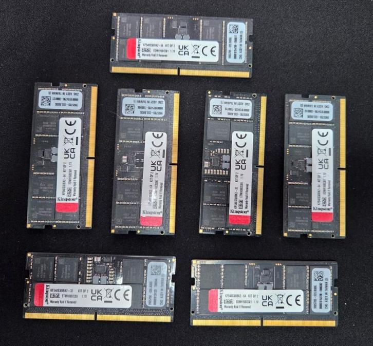 Kingston Fury Impact DDR5 SO-DIMM Geheugen – 32GB, Computers en Software, RAM geheugen, Zo goed als nieuw, Laptop, 32 GB, DDR5