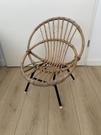 Vintage bamboe / rotan kinderstoel jaren 60, Ophalen, Gebruikt, Stoel(en)