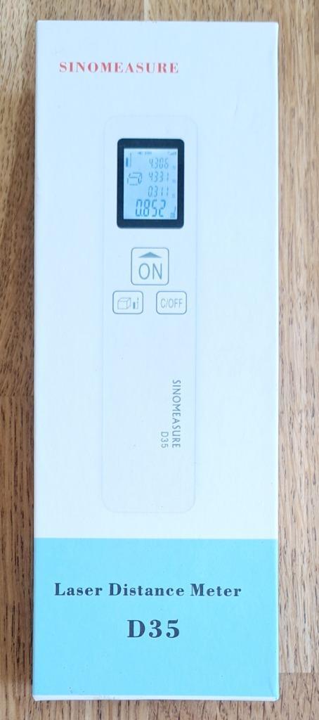 Digitale Afstandsmeter - Laser 35 meter - Compact Draadloos, Doe-het-zelf en Verbouw, Meetapparatuur, Nieuw, Afstand, Ophalen of Verzenden