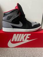 Nike air Jordan “Mid Black Grey Red” / 45, Kleding | Heren, Schoenen, Ophalen of Verzenden, Zo goed als nieuw, Overige kleuren