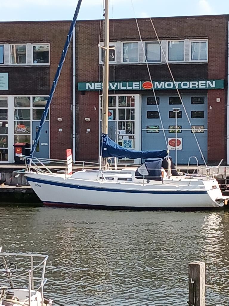 Contest 28, Watersport en Boten, Kajuitzeilboten en Zeiljachten, Gebruikt, Tourjacht of Cruiser, Polyester, 6 tot 9 meter, Diesel