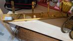 Kapstok messing hollywood regency, Huis en Inrichting, Woonaccessoires | Kapstokken, Zo goed als nieuw, Minder dan 100 cm, Hout