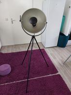 Industrieel Vloerlamp met Statief, Ophalen, 100 tot 150 cm, Zo goed als nieuw, Metaal