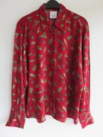 Dimaggio Donna rode blouse met veren lange mouwen mt M / L, Maat 38/40 (M), Dimaggio Donna, Ophalen of Verzenden, Zo goed als nieuw