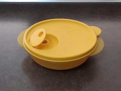Tupperware microwave magnetron schaaltje geel 400 ml, Huis en Inrichting, Keuken | Tupperware, Schaal, Geel, Ophalen of Verzenden