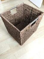 Rieten manden maat H31xB33xD29 (6 stuks), Gebruikt, Mand, Vierkant, Ophalen of Verzenden