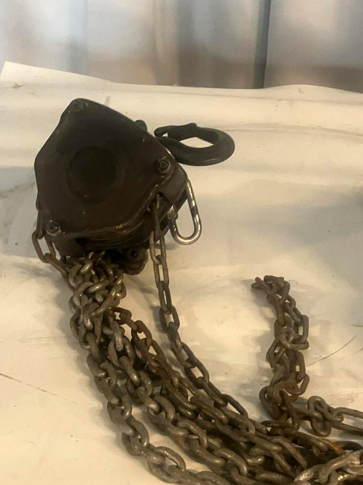 Handtakel Breamark 500kg 10 m hijshoogte, Muziek en Instrumenten, Licht en Laser, Gebruikt, Licht, Kleur, Ophalen of Verzenden