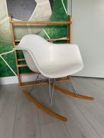 Schommelstoel replica Eames RAR, Huis en Inrichting, Stoelen, Ophalen, Zo goed als nieuw, Wit, Eén