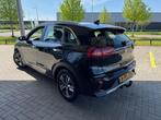 Kia  Niro 1.6 GDi HYBRID DYNAMICLINE AUTOMAAT 1e EIG., Euro 6, Leder en Stof, Zwart, Origineel Nederlands