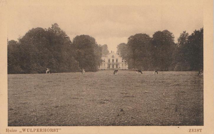 Zeist - 378 - twa : Huize "Wulperhorst", Verzamelen, Ansichtkaarten | Nederland, Utrecht, Voor 1920, Verzenden