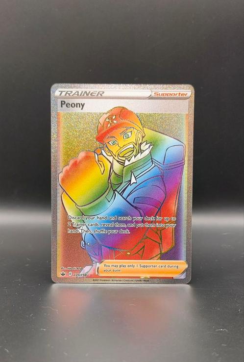 Peony CRE 220, Hobby en Vrije tijd, Verzamelkaartspellen | Pokémon, Zo goed als nieuw, Meerdere kaarten, Ophalen of Verzenden