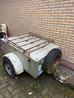 Compacte aanhanger met aluminium bak - 138x91x46, Doe-het-zelf en Verbouw, Kratten en Dozen, Ophalen of Verzenden, Gebruikt