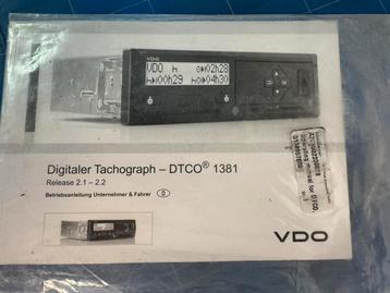VDO DTCO 1381 Digitale Tachograaf Ducato 2006+ beschikbaar voor biedingen