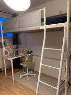 Loft bed ikea + chair + mattress, Ophalen, 75 cm of meer, Overige typen, Zo goed als nieuw