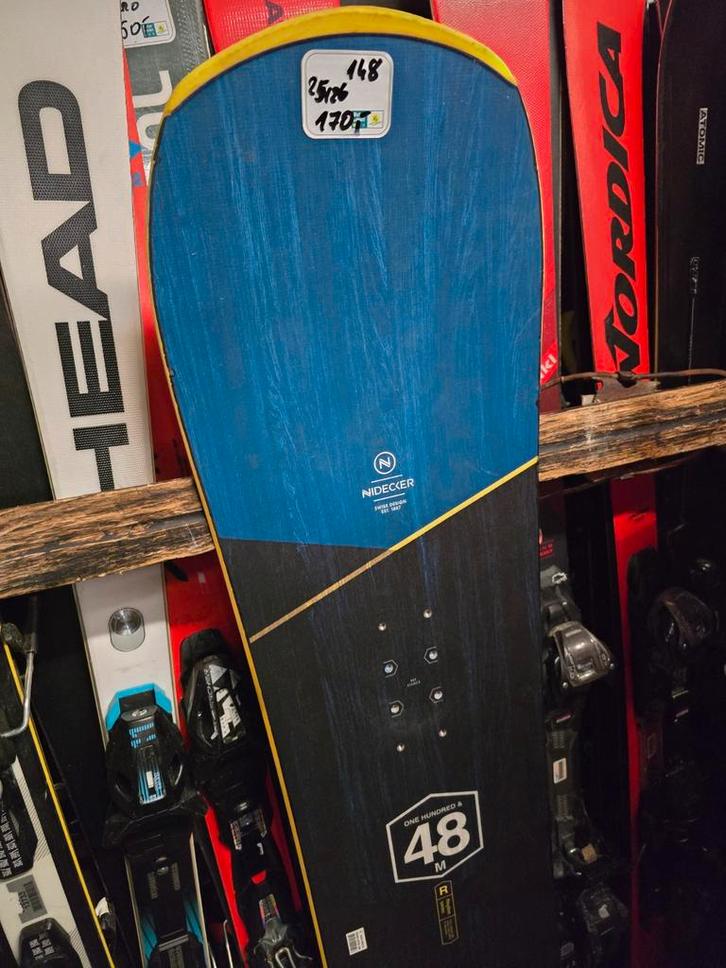 148cm snowboard NIDECKER RHYTHM swiss, Sport en Fitness, Snowboarden, Zo goed als nieuw, Board, Ophalen of Verzenden