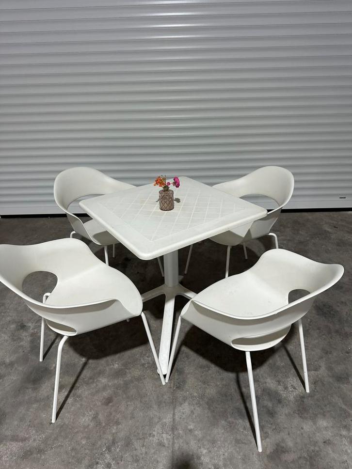 Terras meubilair, Zakelijke goederen, Horeca | Meubilair en Inrichting, Gebruikt, Ophalen