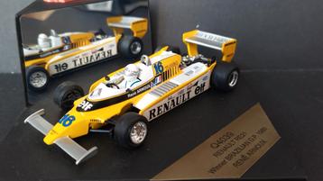 Renault Turbo Re 21 Rene Arnoux F1 1:43 Quartzo Pol beschikbaar voor biedingen