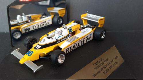 Renault Turbo Re 21 Rene Arnoux F1 1:43 Quartzo Pol, Hobby en Vrije tijd, Modelauto's | 1:43, Nieuw, Auto, Overige merken, Verzenden
