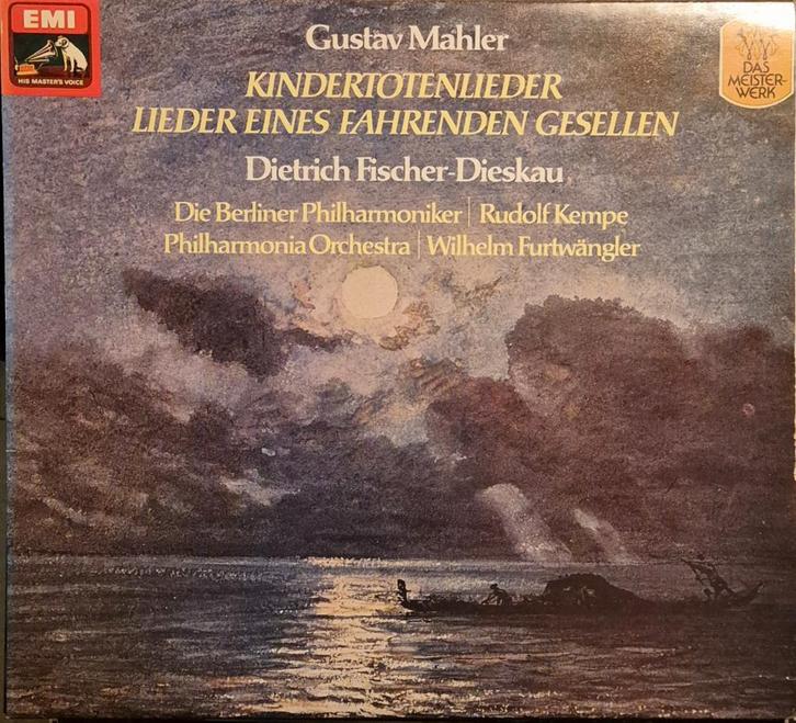 Gustav Mahler – Kindertotenlieder #l119#2, Cd's en Dvd's, Vinyl | Klassiek, Zo goed als nieuw, Romantiek, Orkest of Ballet, 12 inch