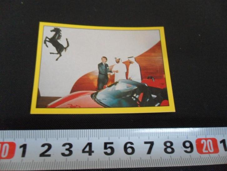 sticker panini #139 FERRARI, Verzamelen, Stickers, Zo goed als nieuw, Ophalen
