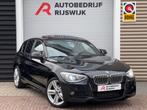 BMW 1-serie 120d High Executive Dak/Navi/Pdc/Leer, Auto's, BMW, Euro 5, Achterwielaandrijving, Zwart, Leder