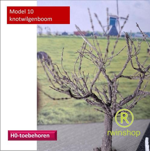knotwilg modelbouw treinen 10cm hoog, Hobby en Vrije tijd, Modeltreinen | H0, Nieuw, Natuur, Gelijkstroom of Wisselstroom, Overige merken