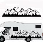 Panorama Berg Bos Autosticker Camper Caravan Truck - Groot F, Verzenden