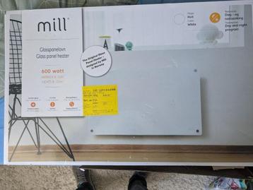Mill Glass Panel Heater – Stijlvol warm worden (zonder open  beschikbaar voor biedingen