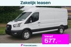 Ford Transit 350L 130PK L3H2 Trend LDT BPM VRIJ! 12" Sync Ap, Euro 6, 4 cilinders, 2800 kg, Wit