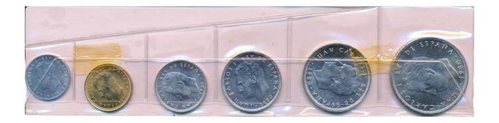 Spanje Pesetas muntset 1980 Spanje ’82 FIFA World Cup serie, Postzegels en Munten, Munten | Europa | Niet-Euromunten, Setje, Overige landen