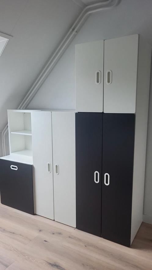 Ikea Stuva met Fritids deuren (totaal 181cm breed), Huis en Inrichting, Kasten | Wandmeubels, Gebruikt, 200 cm of meer, 25 tot 50 cm