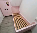 Busunge Ikea meegroeibed en kledingkast roze, Ophalen, Gebruikt, Meisje