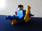 Duplo vliegtuig met piloot, Ophalen, Gebruikt, Duplo