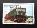 Burkina Faso - trein - locomotief - 50F, Postzegels en Munten, Treinen, Ophalen, Gestempeld