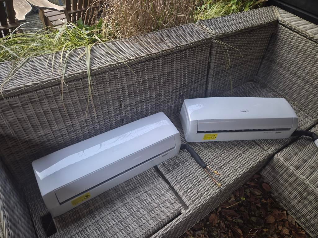 TOSOT Wandairco set - Nieuwstaat, Minder dan 60 m³, Timer, 3 snelheden of meer, Ophalen of Verzenden