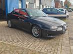 Alfa Romeo 156 3.2 V6 GTA 2002 Zwart, Auto's, Alfa Romeo, 74 €/maand, Zwart, Zwart, Handgeschakeld
