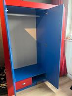 Kleurrijke Kinderkledingkast, Huis en Inrichting, Kasten | Kledingkasten, Ophalen, Overige materialen, Gebruikt, 100 tot 150 cm